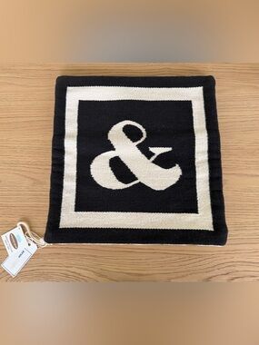 Jonathan Adler Black & White Ampersand Accent Pillow (Case)
